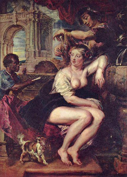 Peter Paul Rubens Bathseba am Brunnen oil painting image